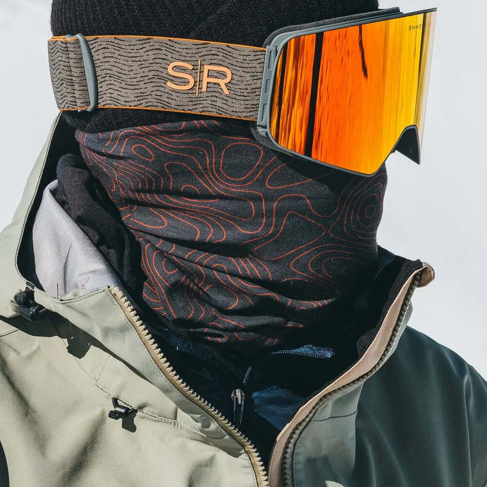 Snow Goggle Face Shield - Ember Terrain - Image 2