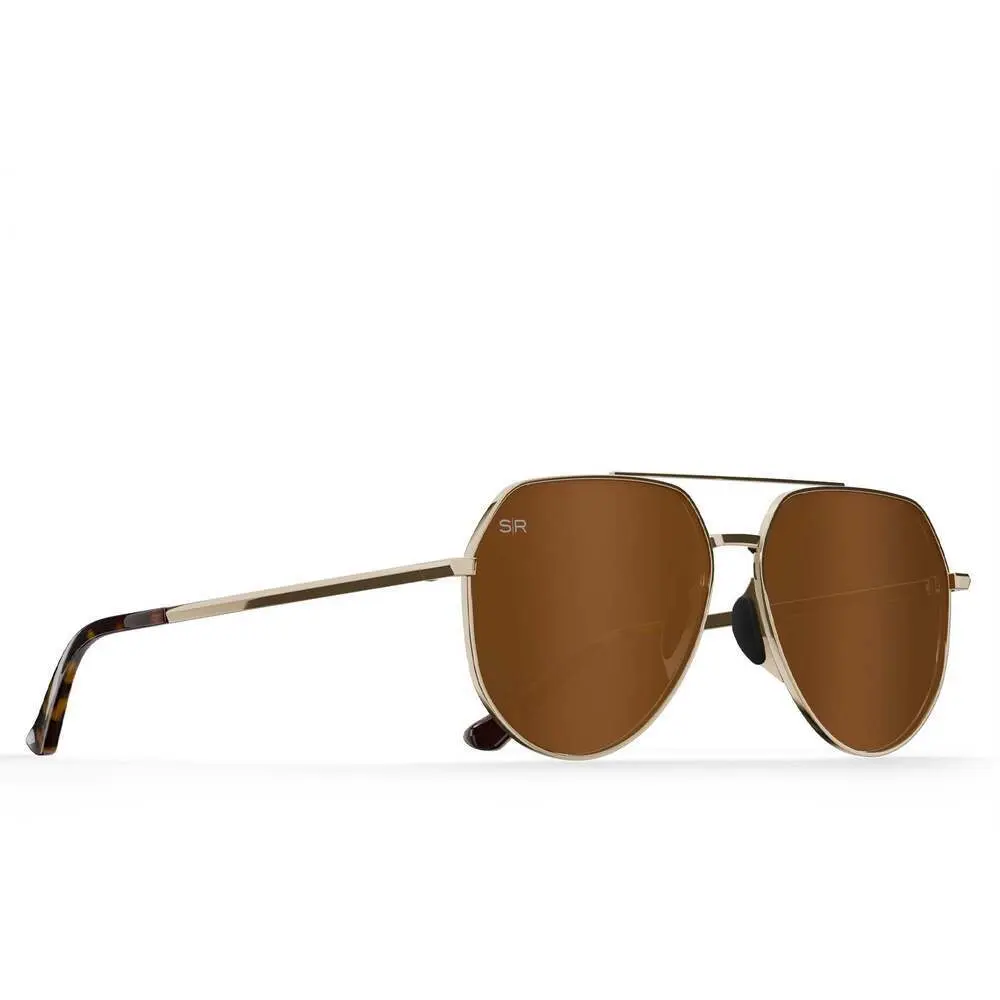 Tangle Free Aviator Hex - Amber Gold Polarized - Image 3