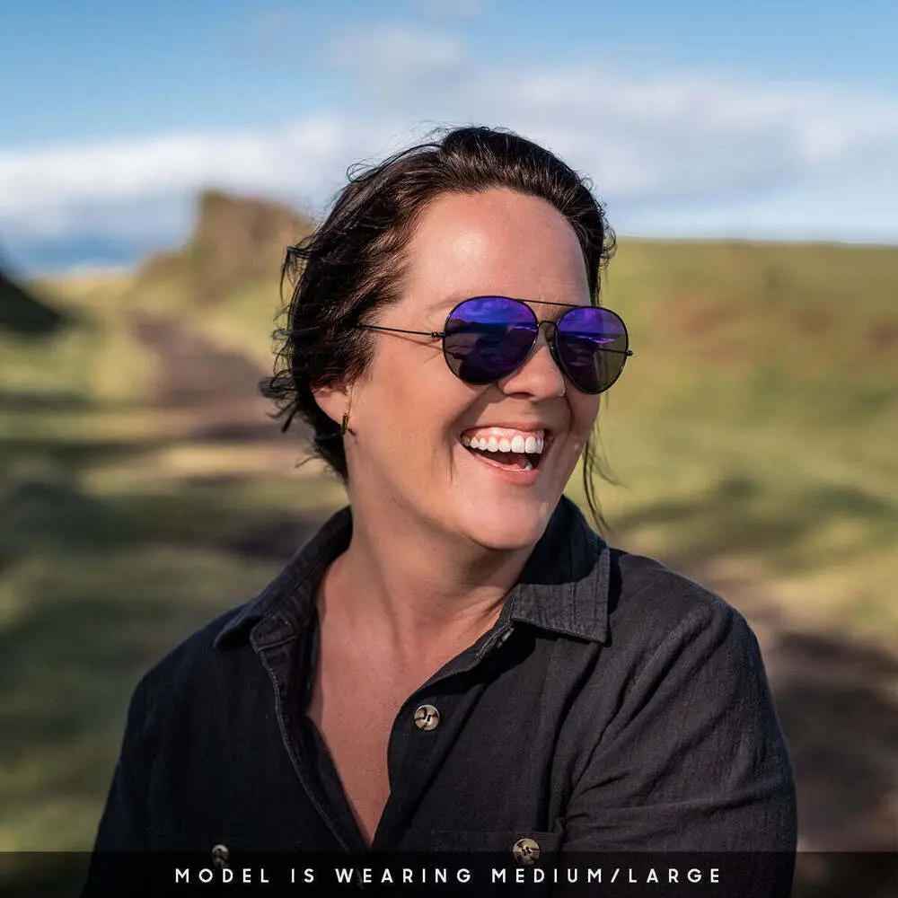 Tangle Free Aviator - Purple Polarized - Image 6