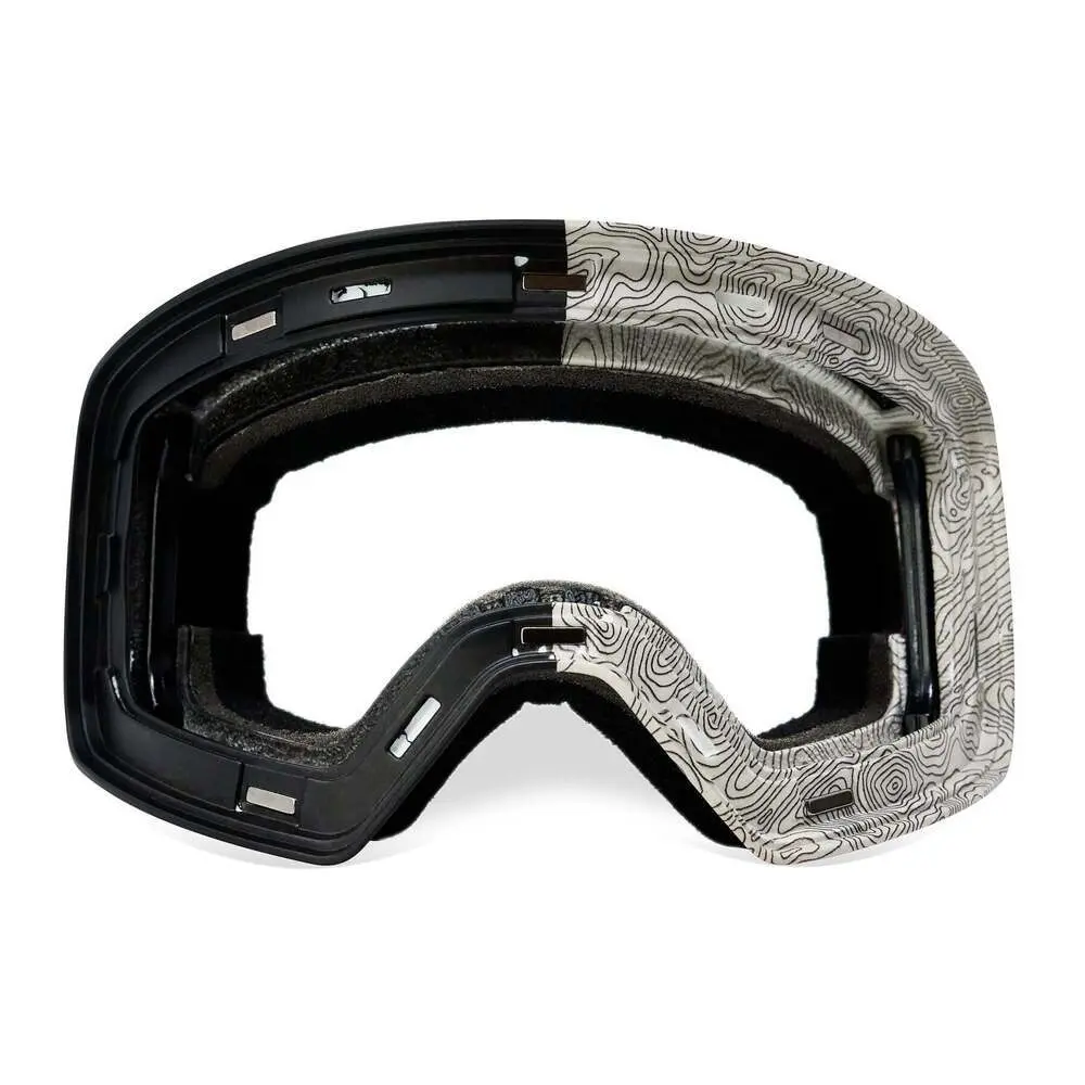 Frontier Snow Goggle - Stealth Terrain Magnetic Frame + Strap (Lens Not Included) - Image 4