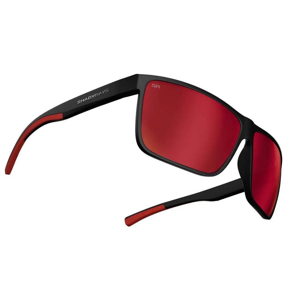 Cayman - Black Red Polarized