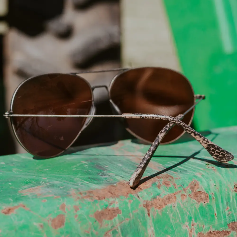 Tangle Free Aviator - Snakeskin Polarized - Image 7