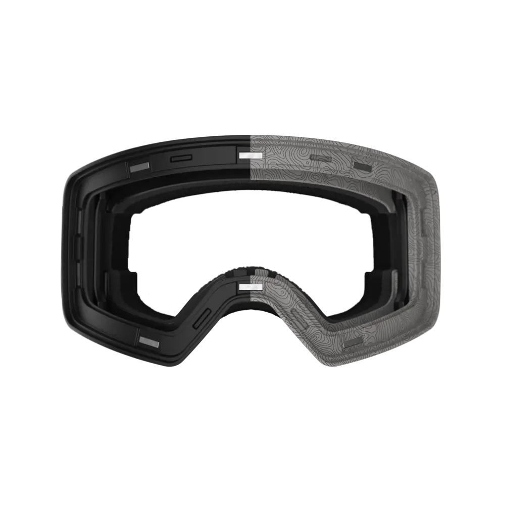 Frontier Snow Goggle - Stealth Terrain Magnetic Frame + Strap (Lens Not Included) - Image 2
